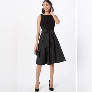Lauren Ralph Lauren Black Midi Dress